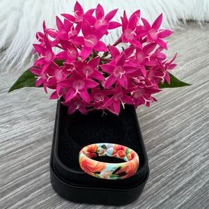 🧡 GROOVE RING Guy Harvey Silicone Hummingbird Thin New In Box